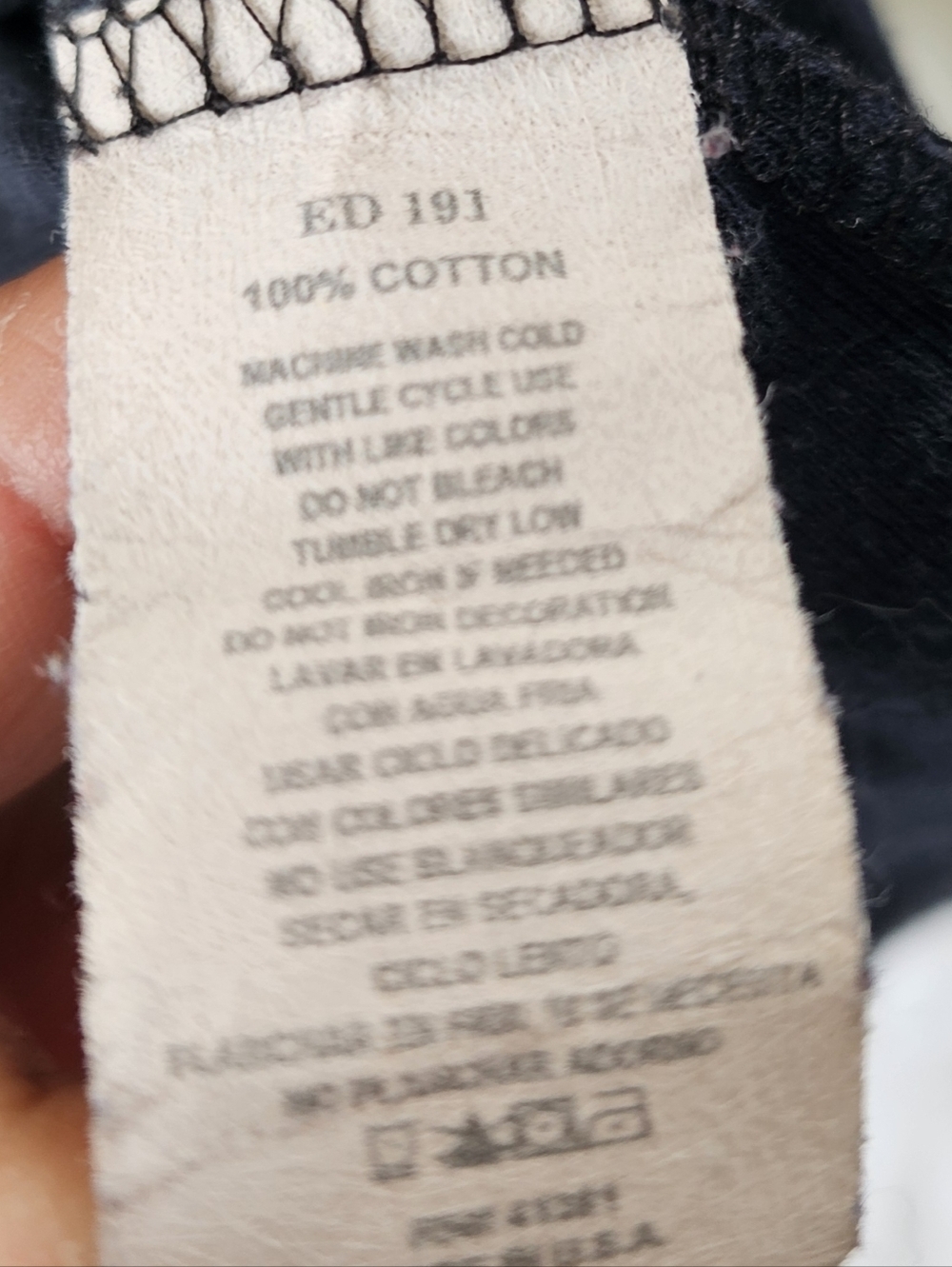 Juicy Couture Y2K Black Velour Zip-Up Hoodie with Multicolor Swirl Embellish - Picture 7 of 7